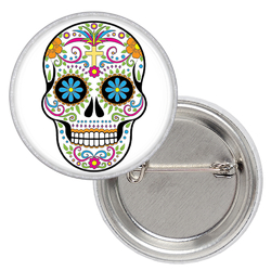 Значок Череп Калавера