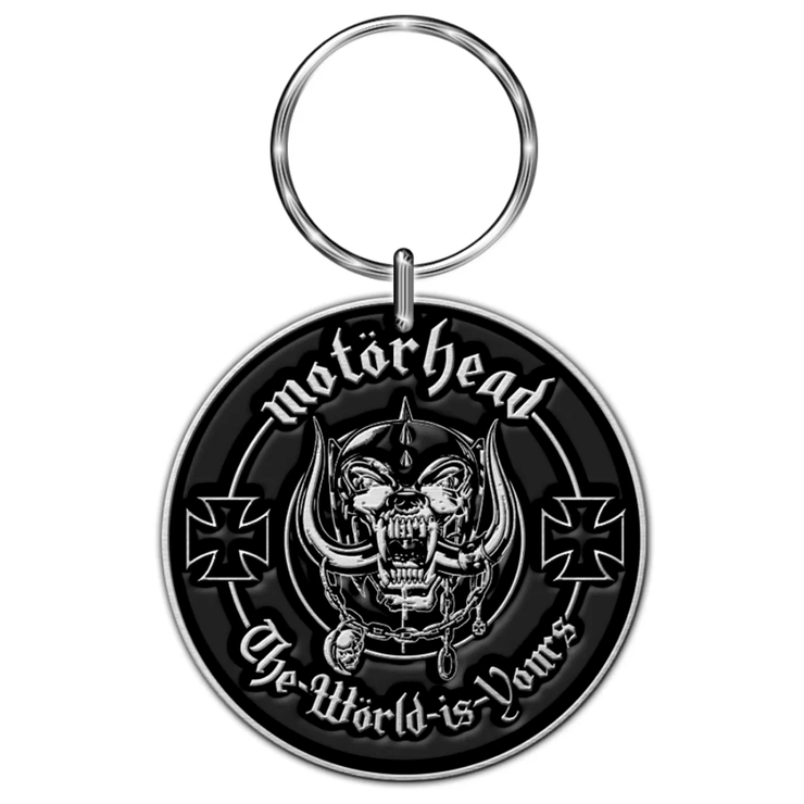 Брелок MOTORHEAD - THE WORLD IS YOURS (kol-028) Брелок MOTORHEAD - THE WORLD IS YOURS (kol-028)