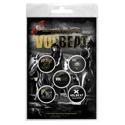 Подарунковий набір значків VOLBEAT - OUTLAW GENTLEMEN (iol-088)