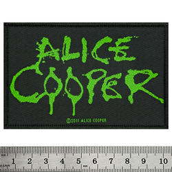 Нашивка ткана ALICE COOPER - LOGO (ofp-359)