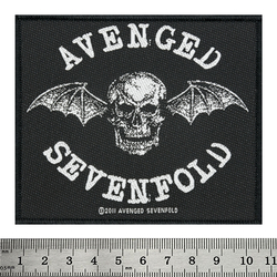 Нашивка ткана AVENGED SEVENFOLD - DEATH BAT (ofp-362)