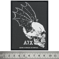 Нашивка ткана AVENGED SEVENFOLD - SKULL PROFILE (ofp-366)