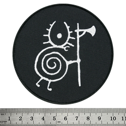 Нашивка ткана HEILUNG - WARRIOR SNAIL (ofp-367)