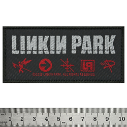 Нашивка ткана LINKIN PARK - HYBRID THEORY LOGO (ofp-355)