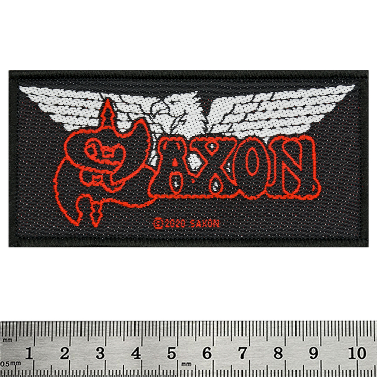 Нашивка ткана SAXON - LOGO EAGLE (ofp-365)