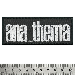 Нашивка ткана ANATHEMA - LOGO (ofp-380)