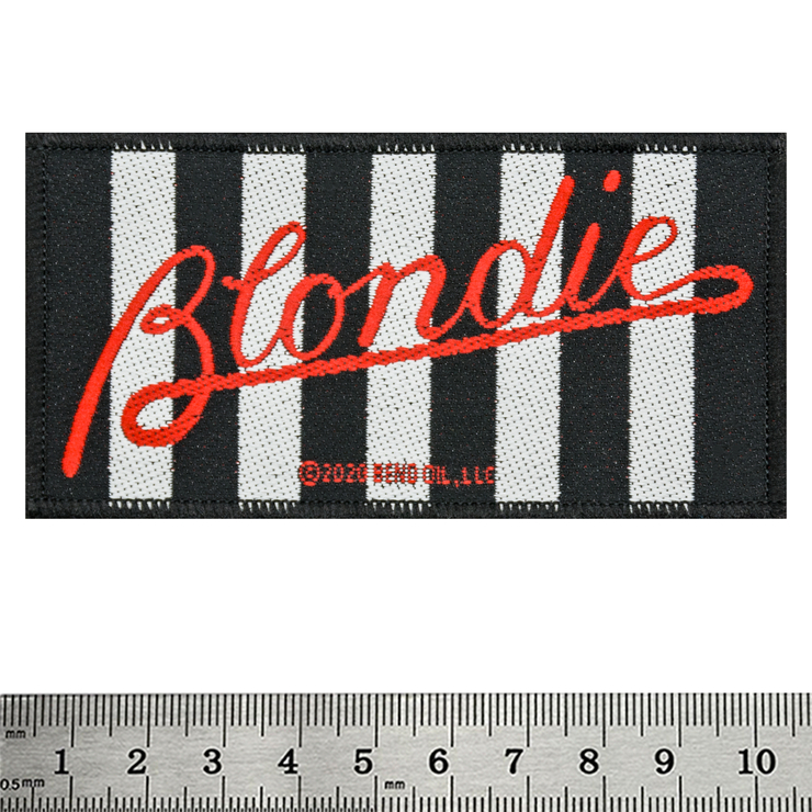 Нашивка ткана BLONDIE - PARALLEL LINES (ofp-370)