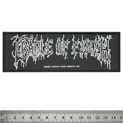 Нашивка ткана CRADLE OF FILTH - LOGO (ofp-373)