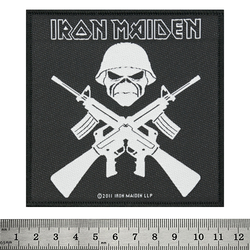 Нашивка ткана IRON MAIDEN - A MATTER OF LIFE AND DEATH (ofp-374)