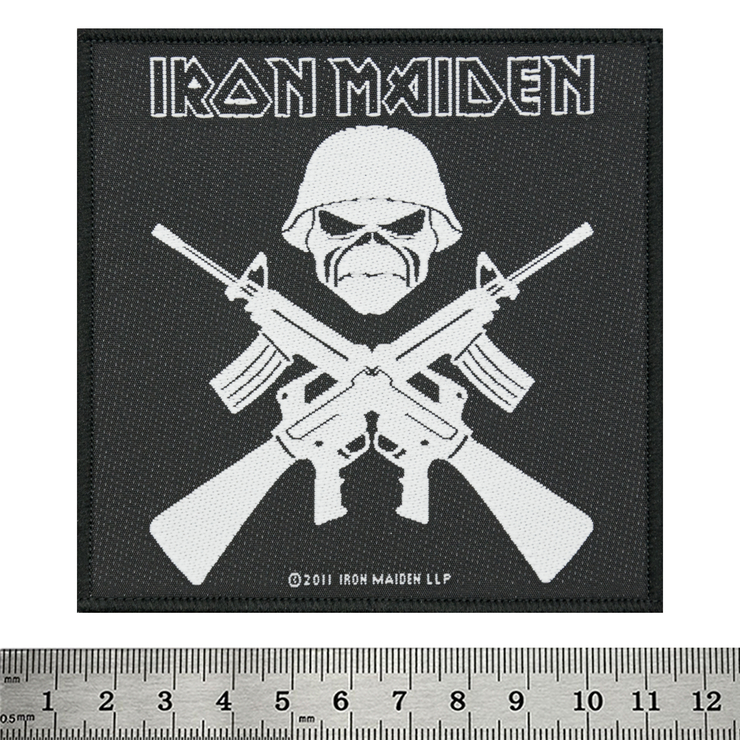 Нашивка ткана IRON MAIDEN - A MATTER OF LIFE AND DEATH (ofp-374)