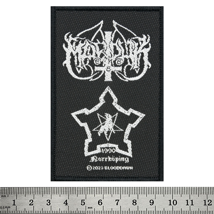 Нашивка ткана MARDUK - NORRKOPING (ofp-389) Нашивка ткана MARDUK - NORRKOPING (ofp-389)