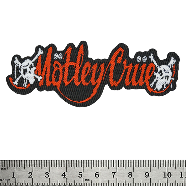 Нашивка ткана MOTLEY CRUE - DR FEELGOOD LOGO CUT-OUT (ofp-387)
