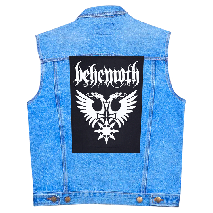 Нашивка наспинная катаная BEHEMOTH - EAGLE (olbp-127) Нашивка наспинная катаная BEHEMOTH - EAGLE (olbp-127)