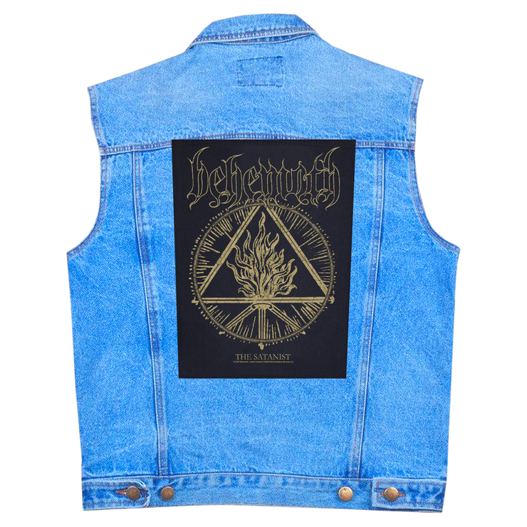 Нашивка наспинна катана BEHEMOTH - THE SATANIST (olbp-128)