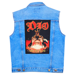 Нашивка наспинна катана DIO - LAST IN LINE (olbp-124)