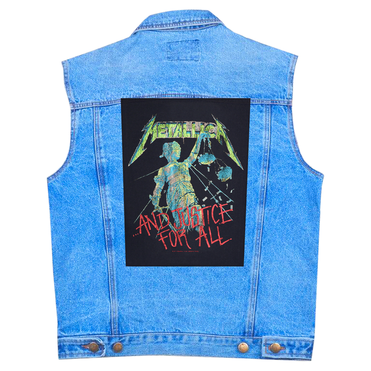 Нашивка наспинна катана METALLICA - AND JUSTICE FOR ALL (olbp-129)