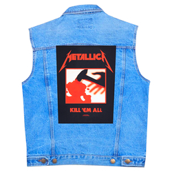 Нашивка наспинна катана METALLICA - KILL 'EM ALL (olbp-131) Нашивка наспинна катана METALLICA - KILL 'EM ALL (olbp-131)