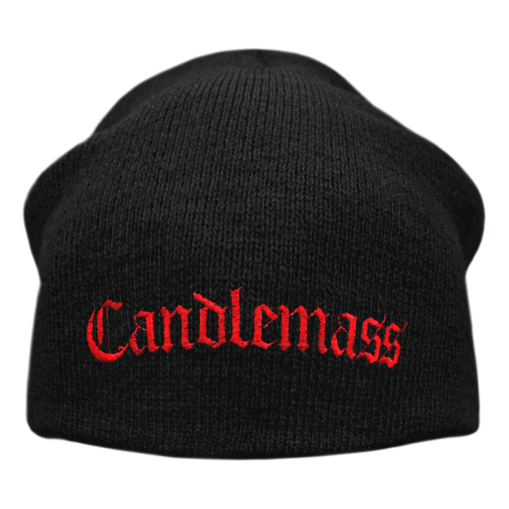 Шапка бини CANDLEMASS - LOGO (с вышитым логотипом) heol-020
