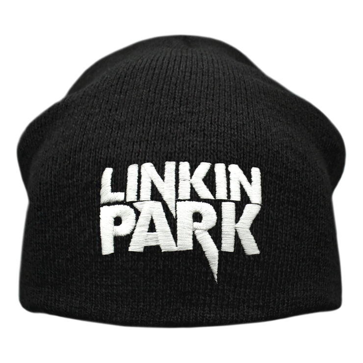 Шапка біні LINKIN PARK - LOGO (з вишитим логотипом) heol-015