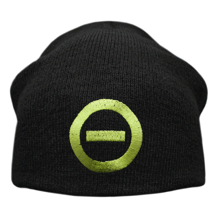 Шапка біні TYPE O NEGATIVE - NEGATIVE SYMBOL (з вишитим логотипом) heol-017