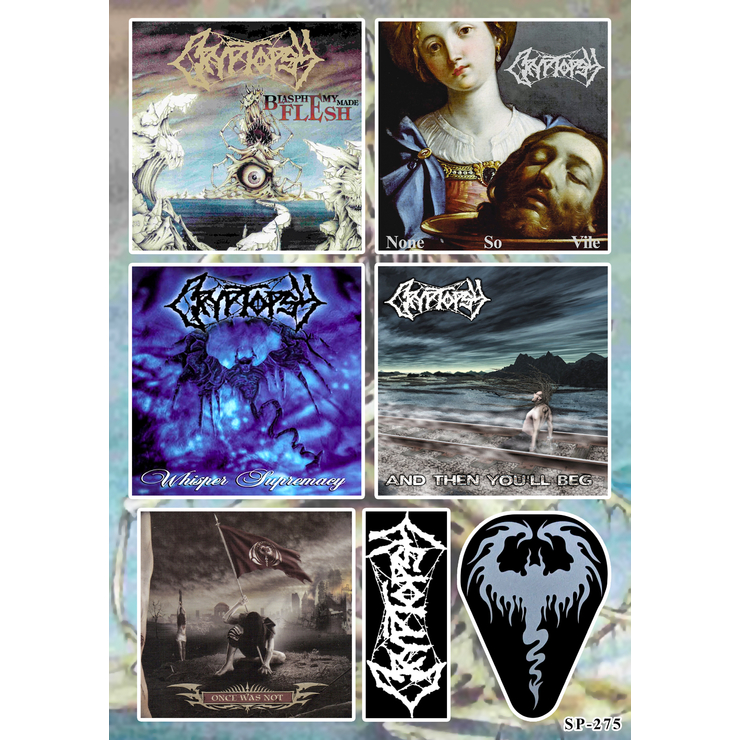 Стікерпак Cryptopsy SP-275