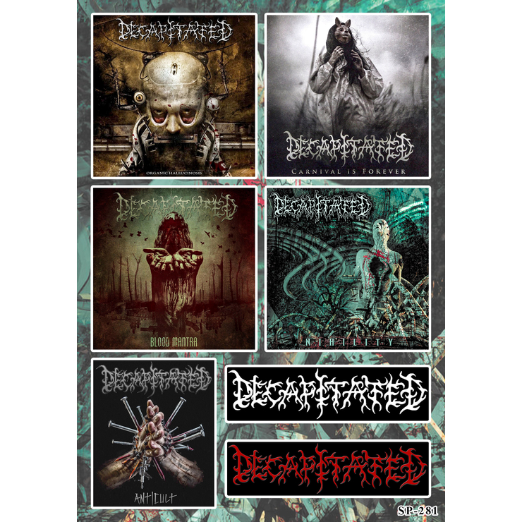 Стікерпак Decapitated SP-281