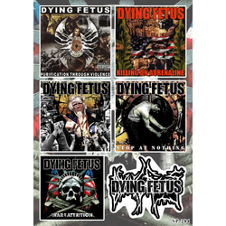 Стікерпак Dying Fetus SP-284