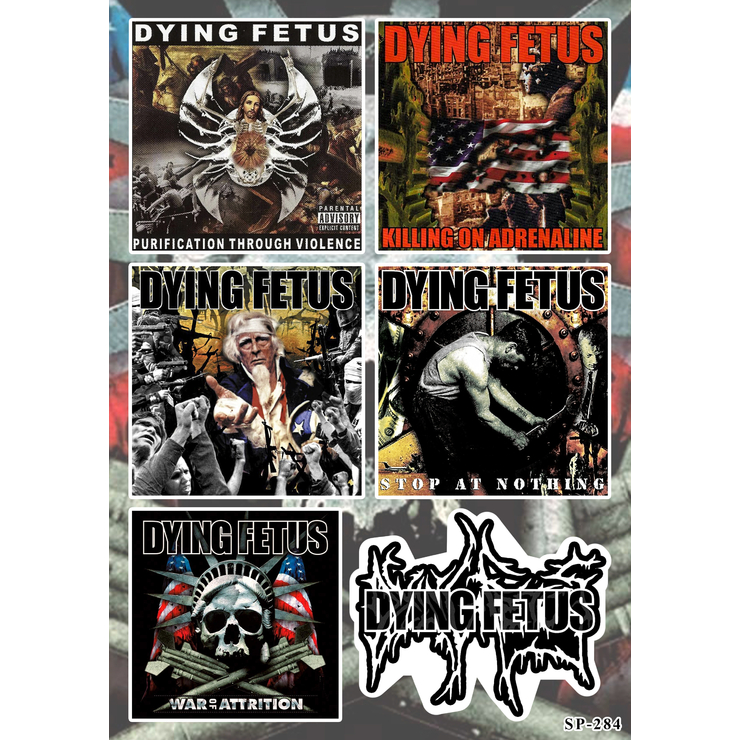 Стікерпак Dying Fetus SP-284