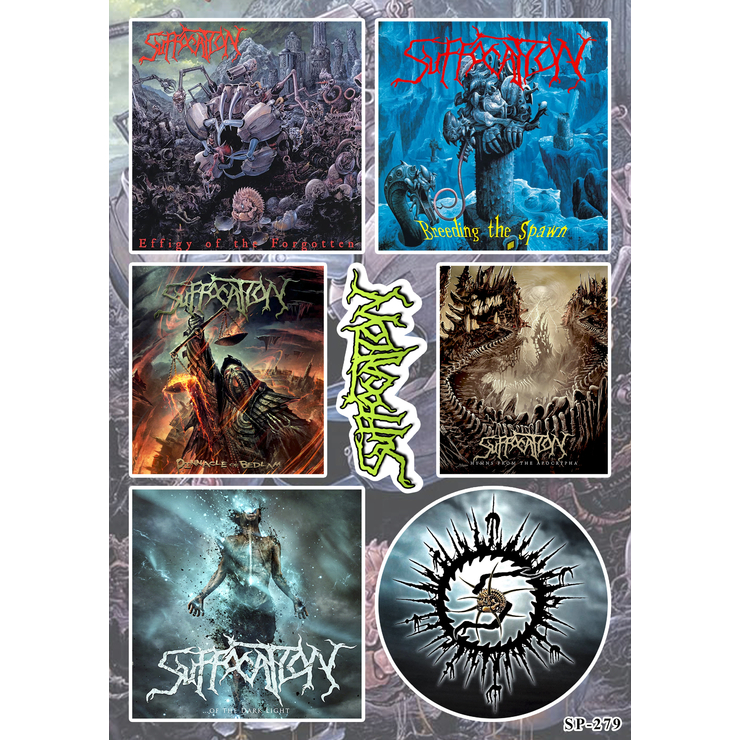 Стікерпак Suffocation SP-279 Стікерпак Suffocation SP-279