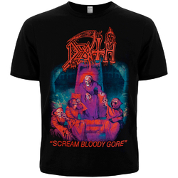 Футболка DEATH - SCREAM BLOODY GORE (Officially Licensed)