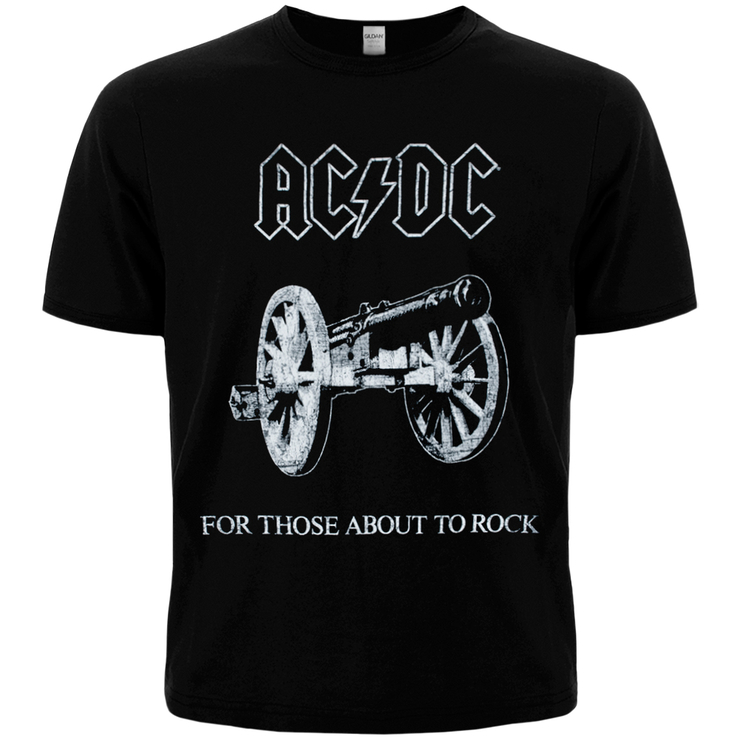 Футболка AC/DC - FOR THOSE ABOUT TO ROCK (Officially Licensed)