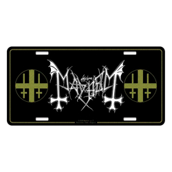Подарункова табличка MAYHEM - LOGO (npol-009)