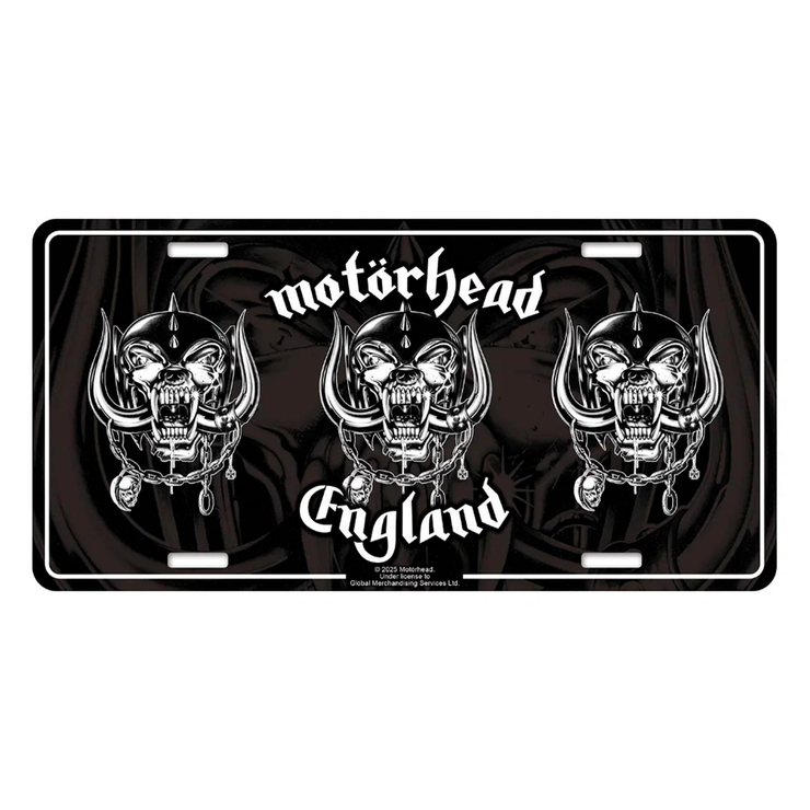 Подарункова табличка MOTORHEAD - ENGLAND (npol-010)