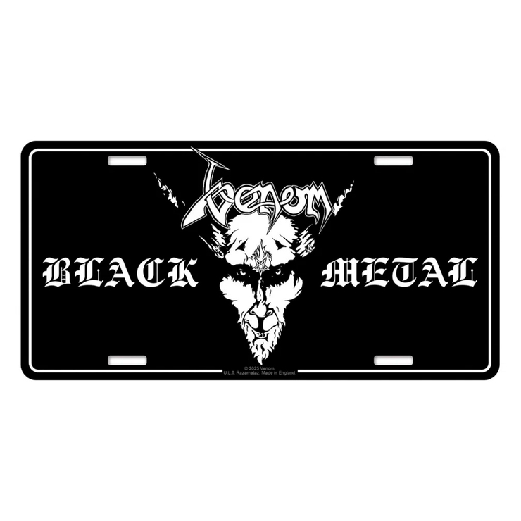 Подарочная табличка VENOM - BLACK METAL (npol-014) Подарочная табличка VENOM - BLACK METAL (npol-014)