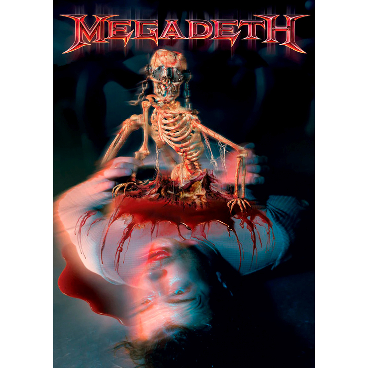 Плакат Megadeth (The World Needs a Hero)