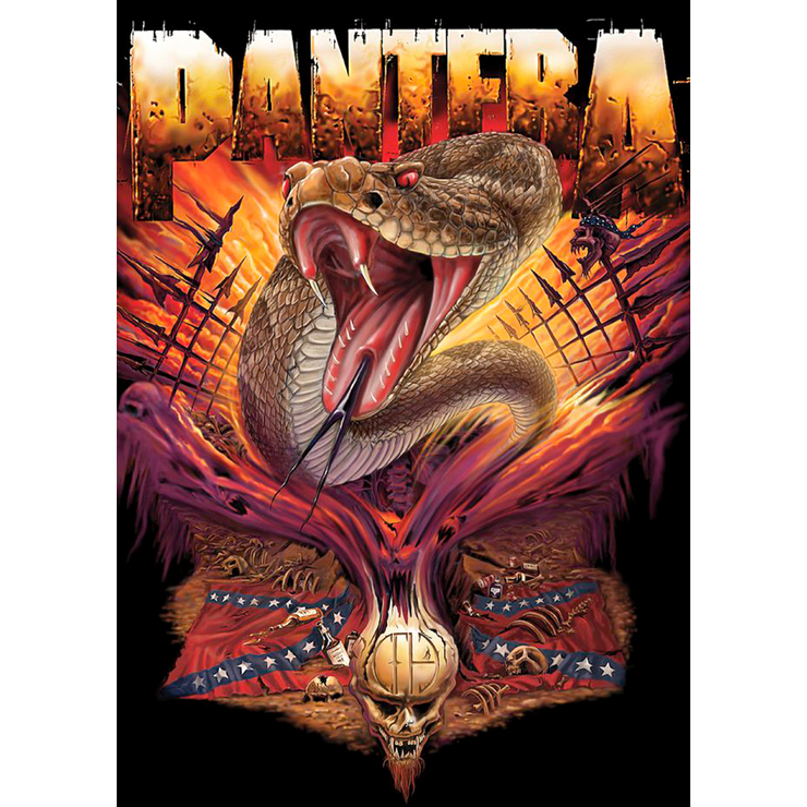Плакат Pantera (Rattlesnake) Плакат Pantera (Rattlesnake)