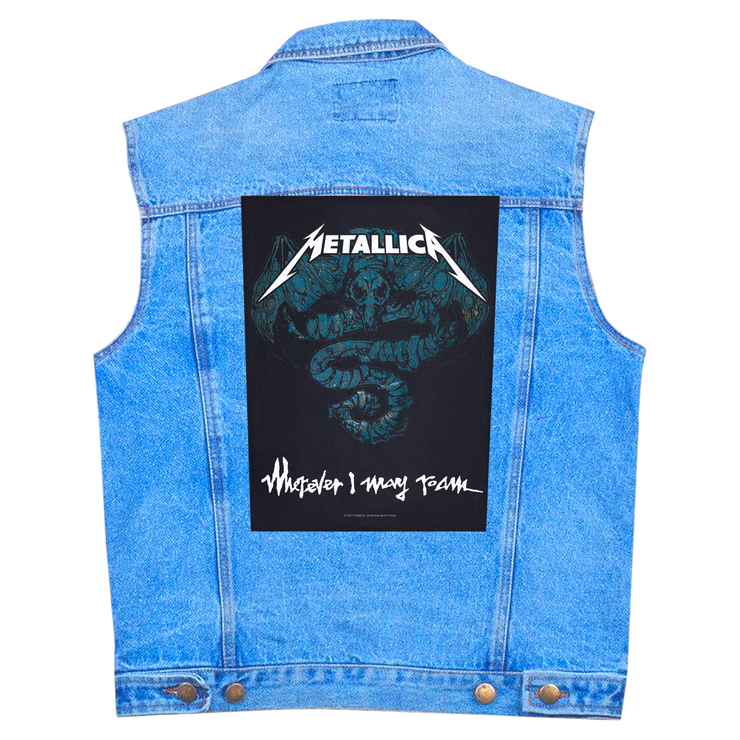 Нашивка наспинна катана METALLICA - WHEREVER I MAY ROAM (olbp-171)