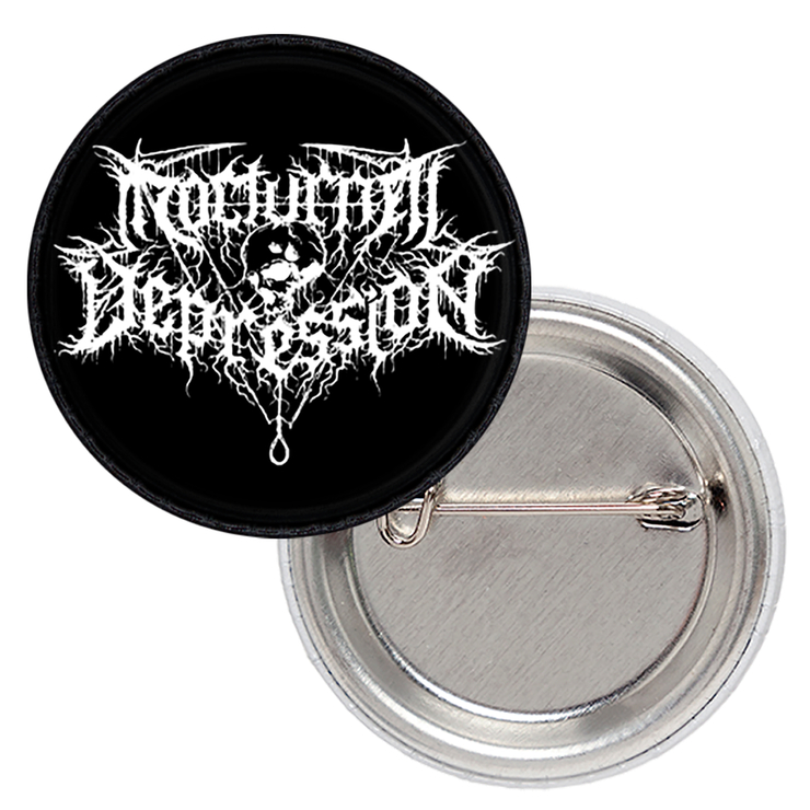 Значок Nocturnal Depression (skull logo) Значок Nocturnal Depression (skull logo)