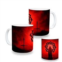 Чашка Bad Omens (red)