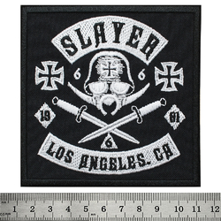 Нашивка Slayer (Los Angeles 666) Нашивка Slayer (Los Angeles 666)