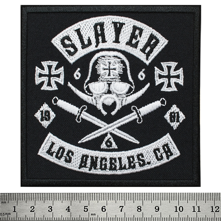 Нашивка Slayer (Los Angeles 666) Нашивка Slayer (Los Angeles 666)