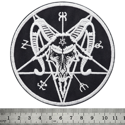 Нашивка Бафомет (пентаграма) Нашивка Бафомет (пентаграма)