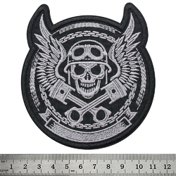 Нашивка Череп (байкер)