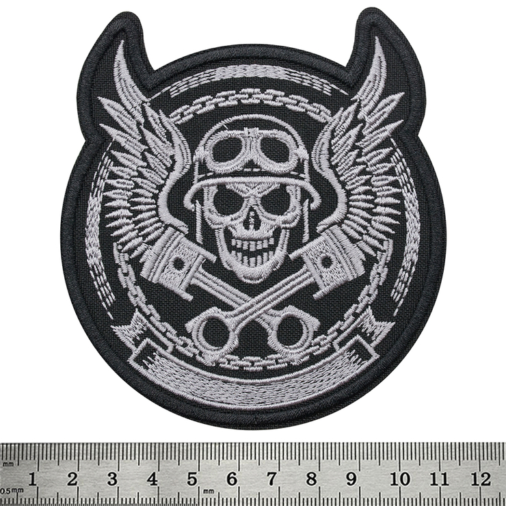 Нашивка Череп (байкер) Нашивка Череп (байкер)