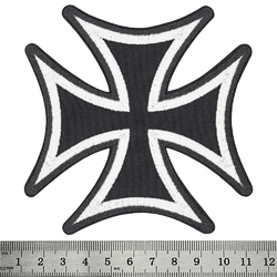 Нашивка Тамплиерский крест