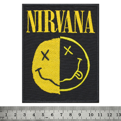 Нашивка Nirvana (smiley faces)