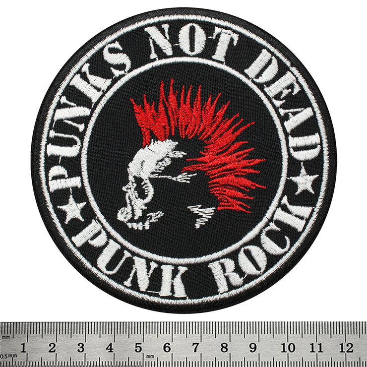 Нашивка Punk’s Not Dead - Punk Rock Нашивка Punk’s Not Dead - Punk Rock