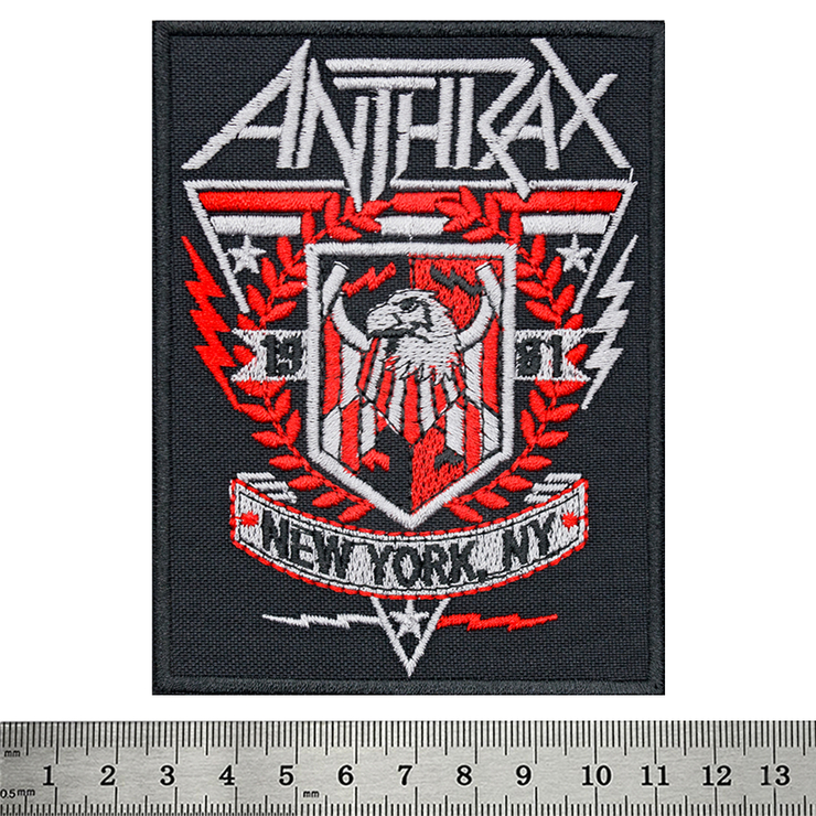 Нашивка Anthrax - New York 1981