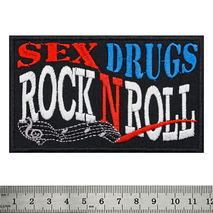 Нашивка Sex, Drugs, Rock’n’Roll Нашивка Sex, Drugs, Rock’n’Roll