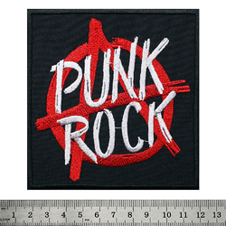 Нашивка Punk Rock (anarchy)